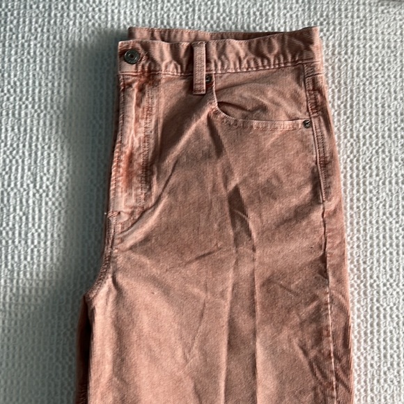 American eagle. Super Stretch pink coral Cordaroy pants - Picture 3 of 4